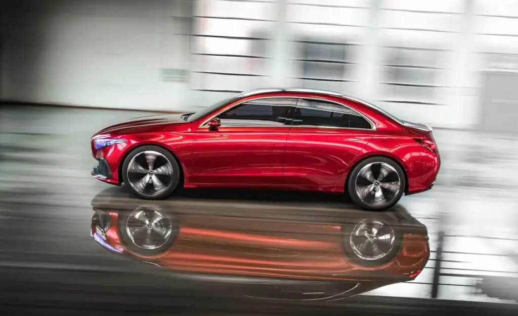 The Mercedes-Benz Concept A Sedan