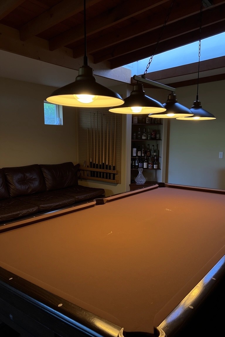 Lounge Around a Pool Table
