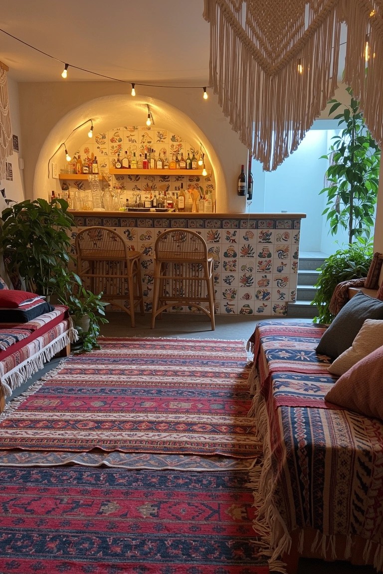 Low Seating Near the Bar