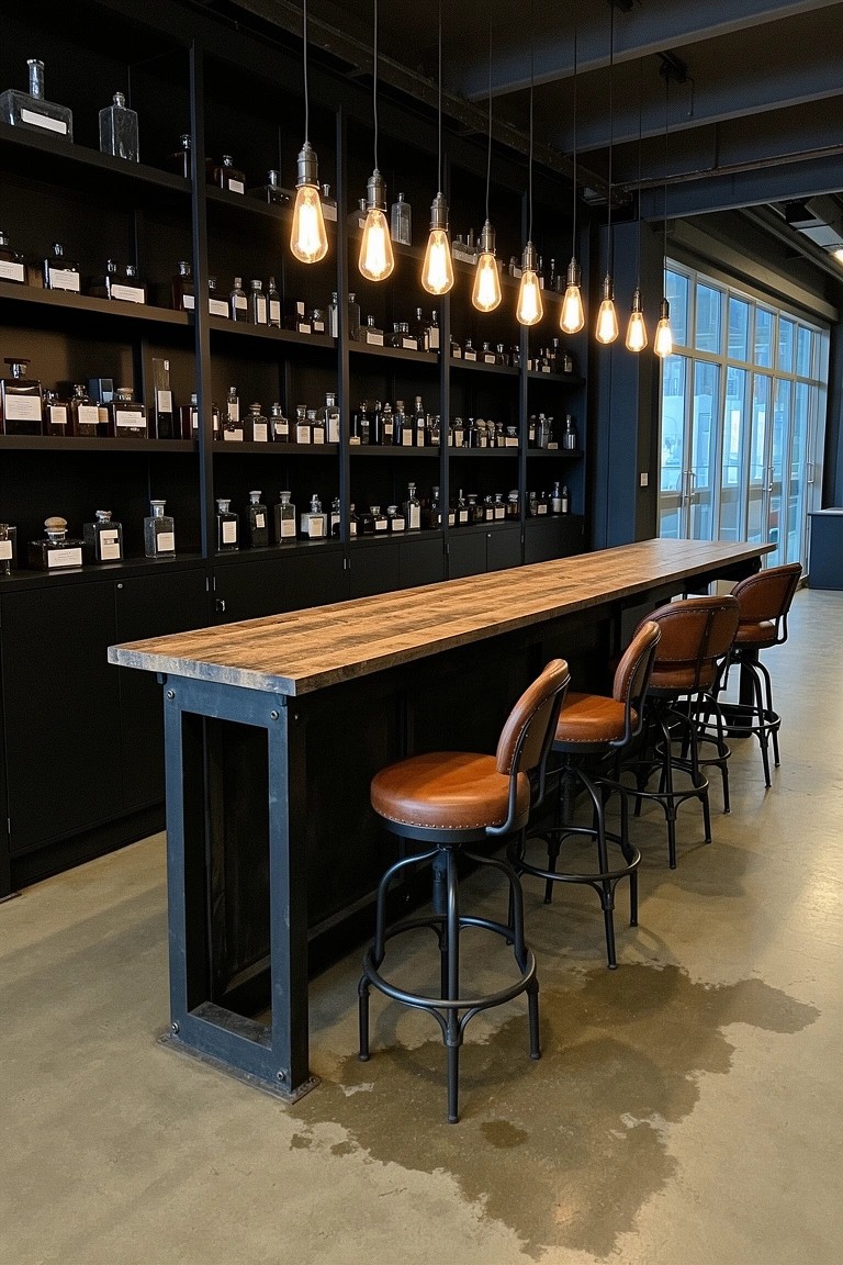 Apothecary Shelves for Bottles