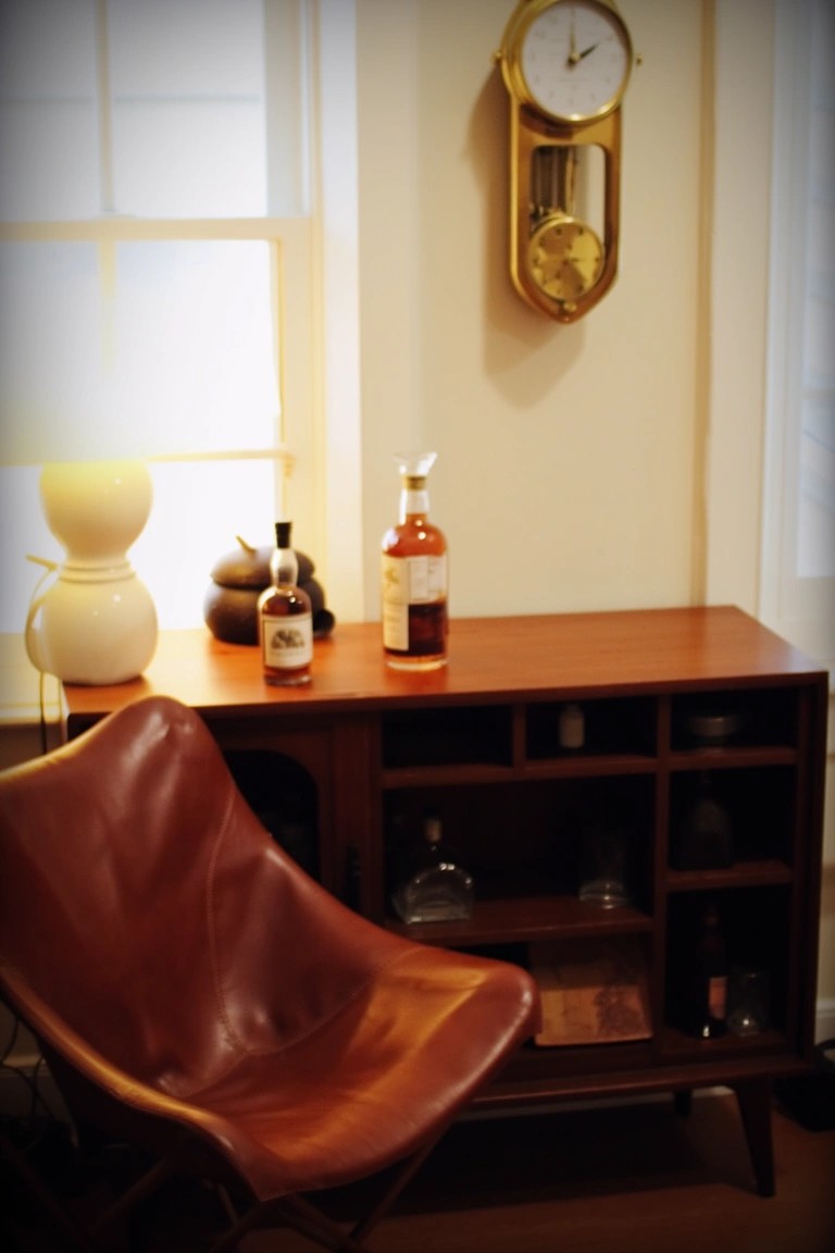 Credenza as Whiskey Station