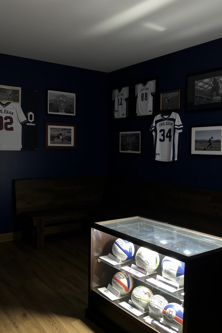 Sports Memorabilia Display Case