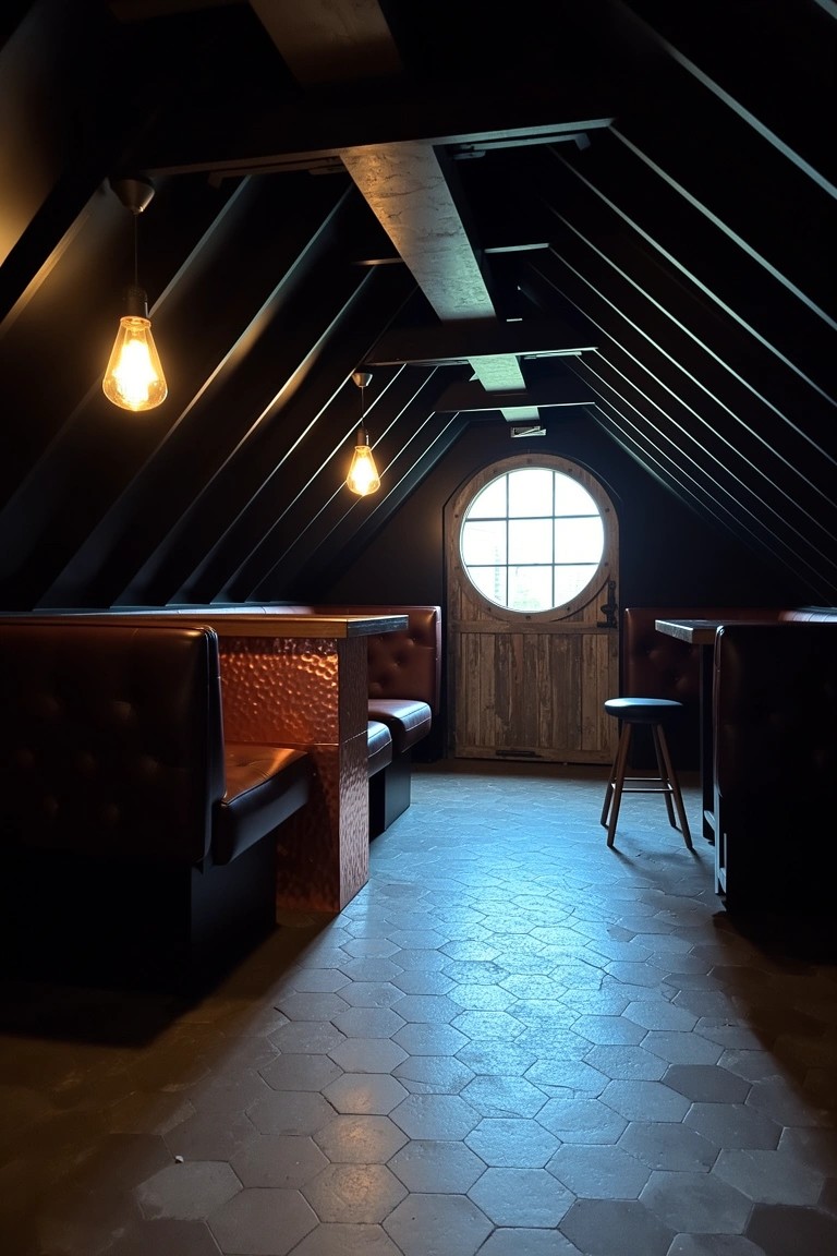 Attic Speakeasy Booths