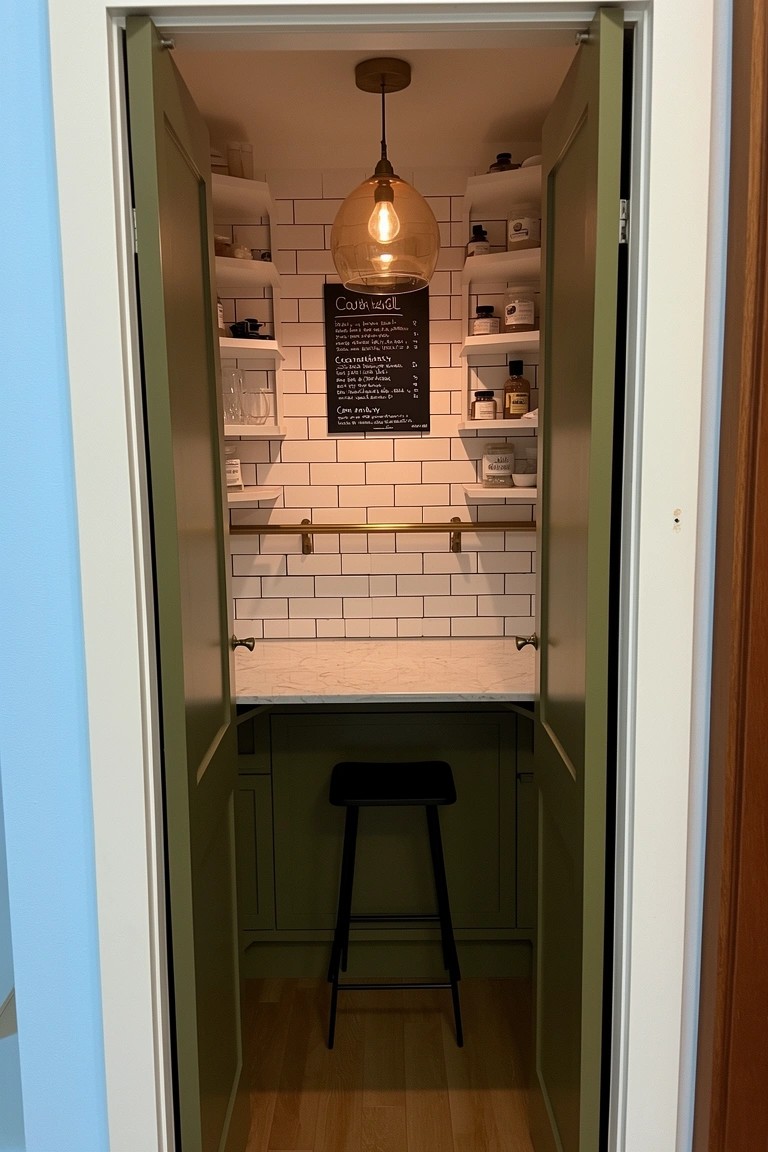 Closet Speakeasy Nook