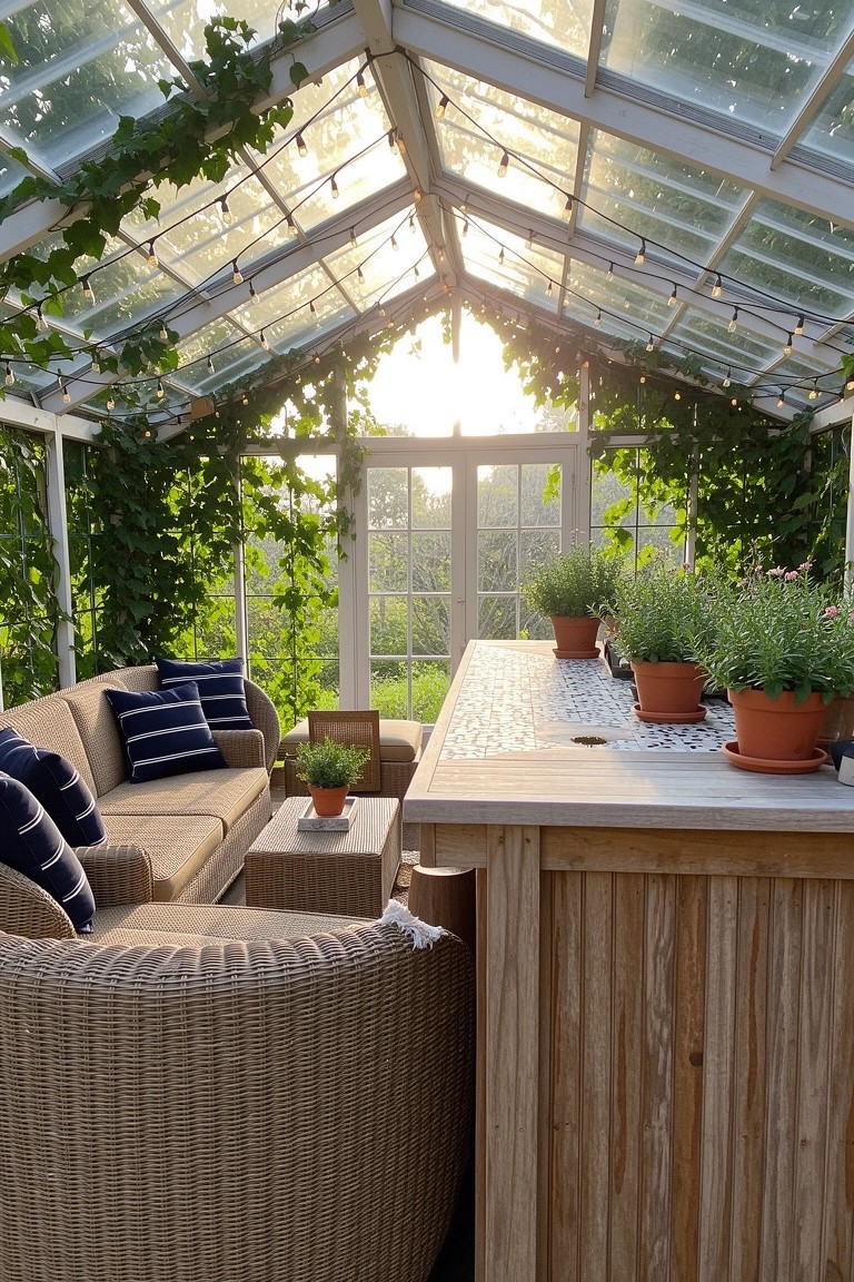 Greenhouse Speakeasy Nook