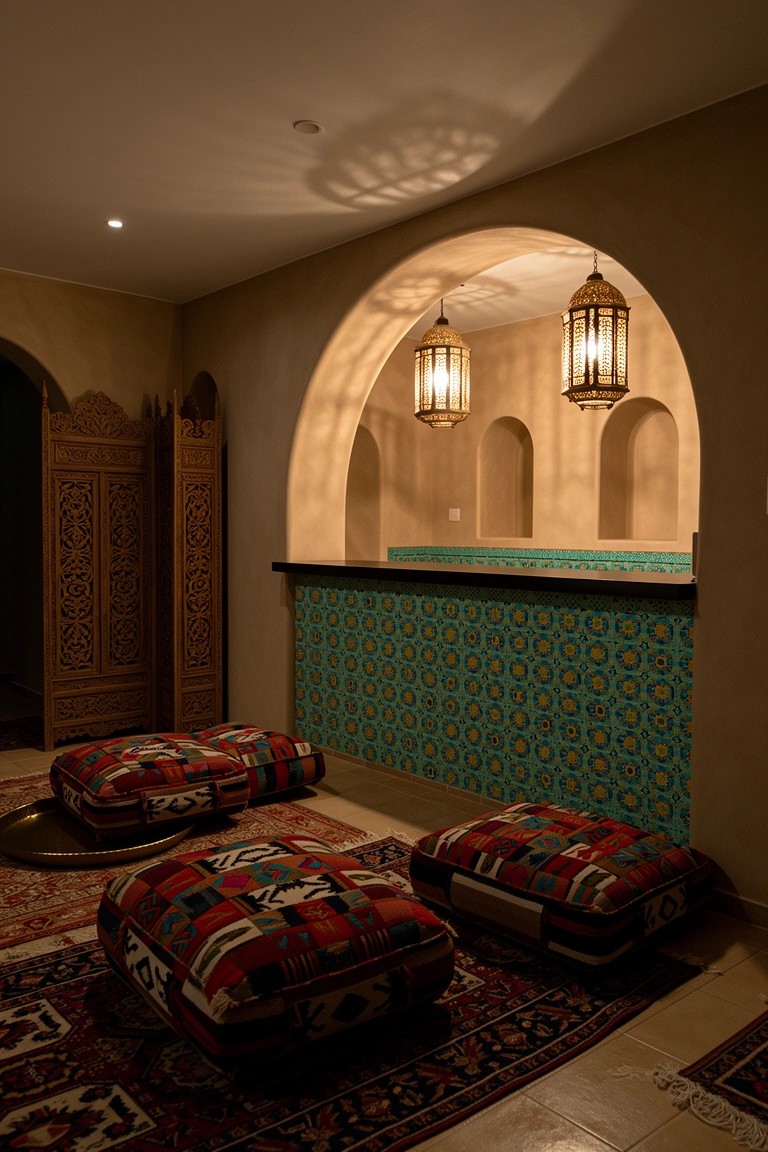 Moroccan Low-Seating Nook