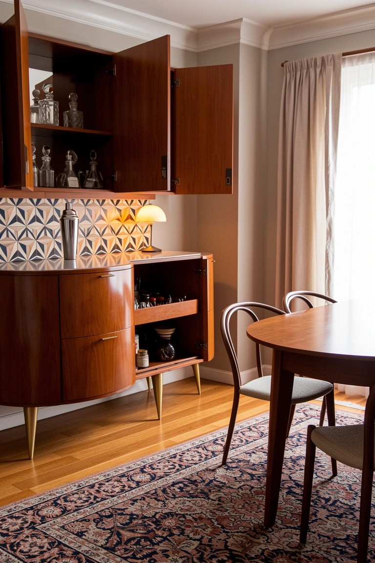 Credenza Bar Cabinet