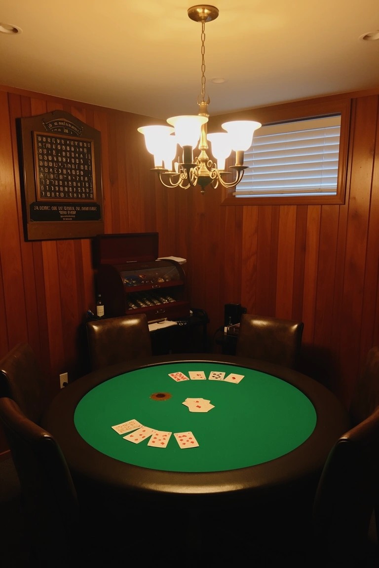 Basement Poker Room