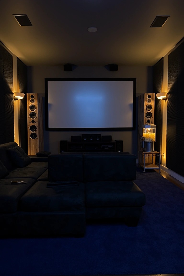 Home Theater in a Dark Room