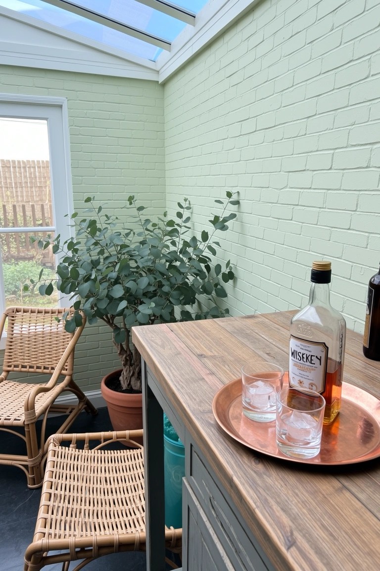 Conservatory Bar Setup