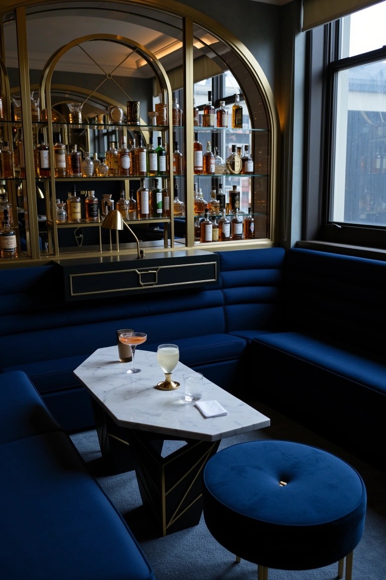 Intimate Banquette Seating