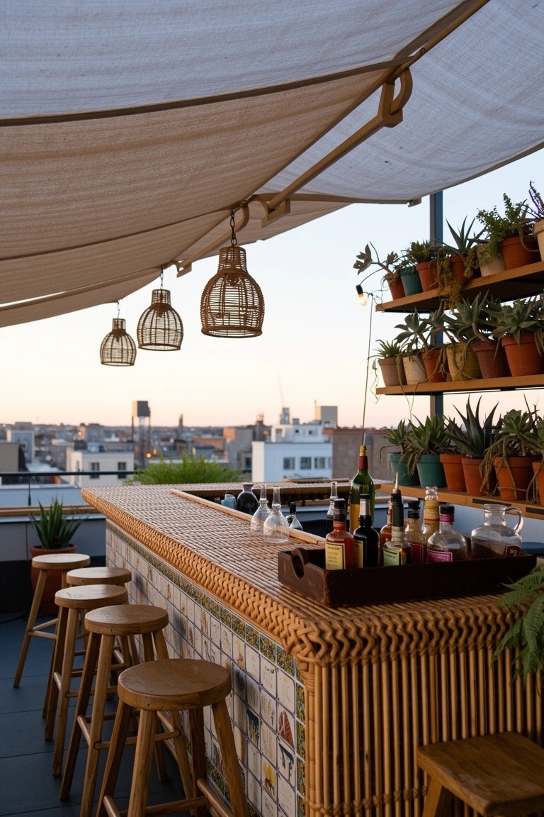 Rooftop Bamboo Bar