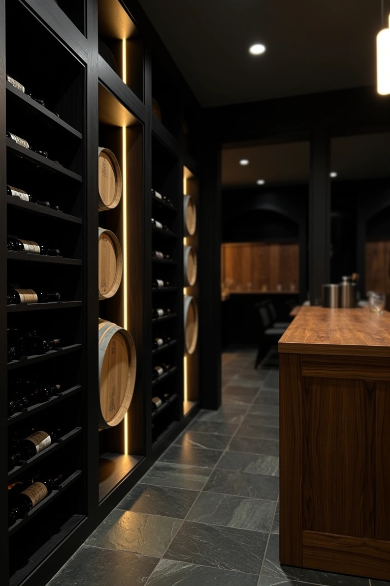 Whiskey Barrel Storage