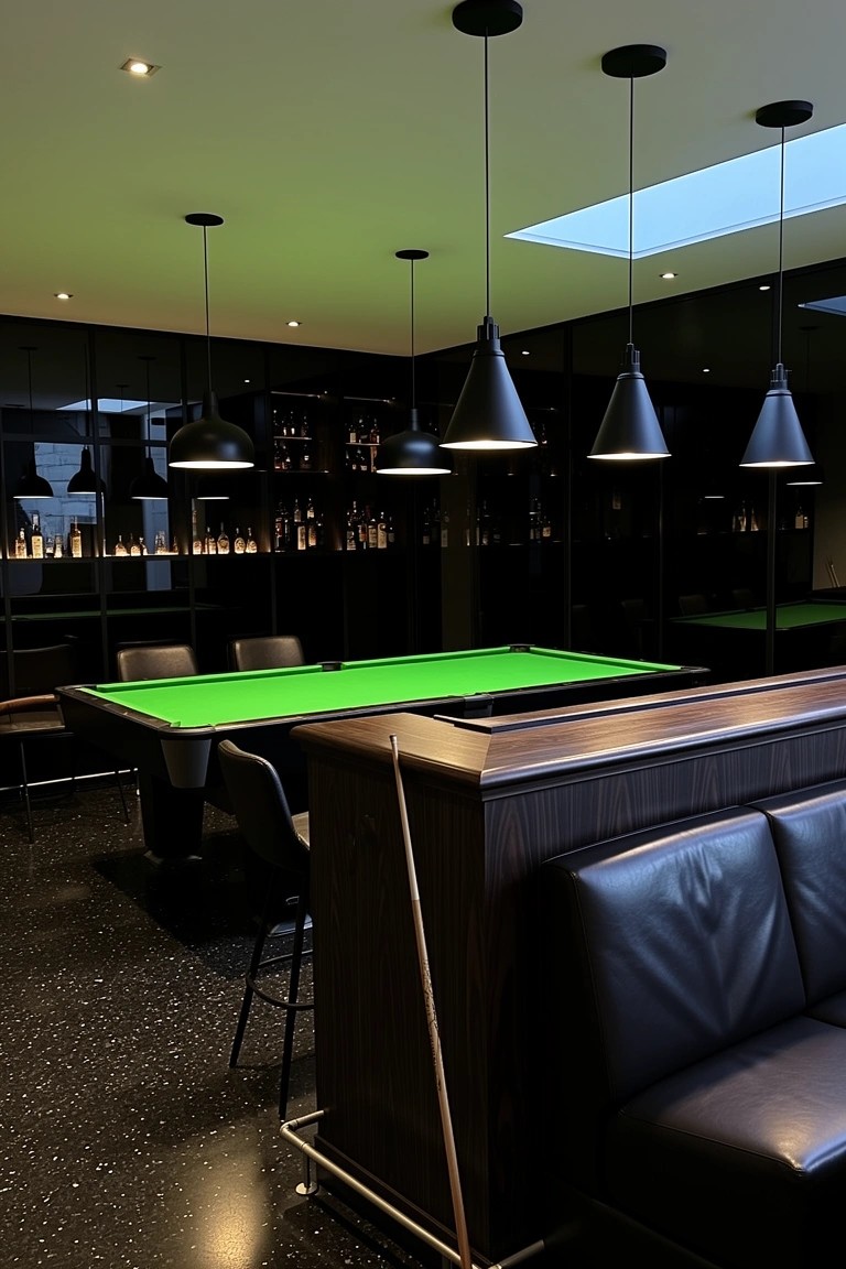 Billiards Lounge with Bar