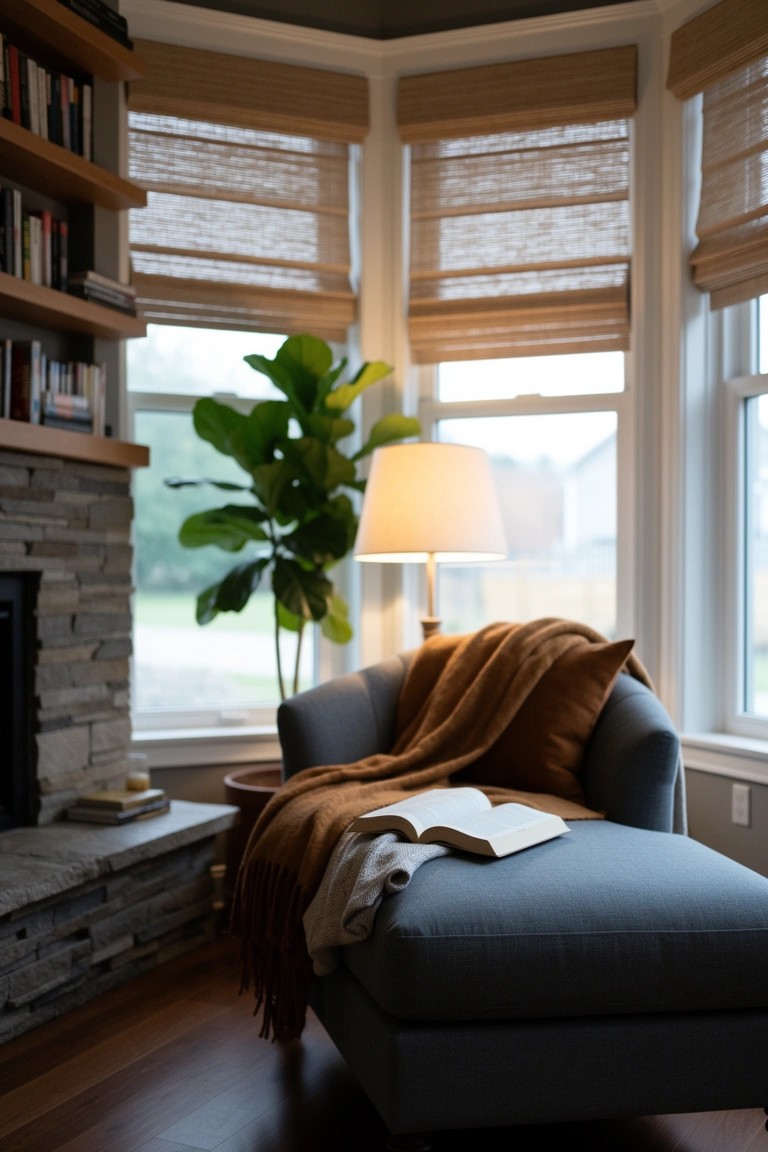 Cozy Window Reading Nook