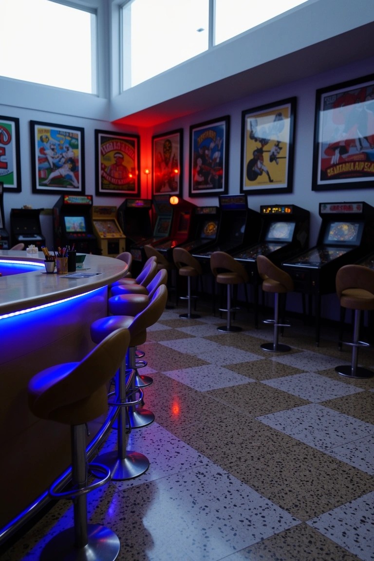 Retro Arcade Bar