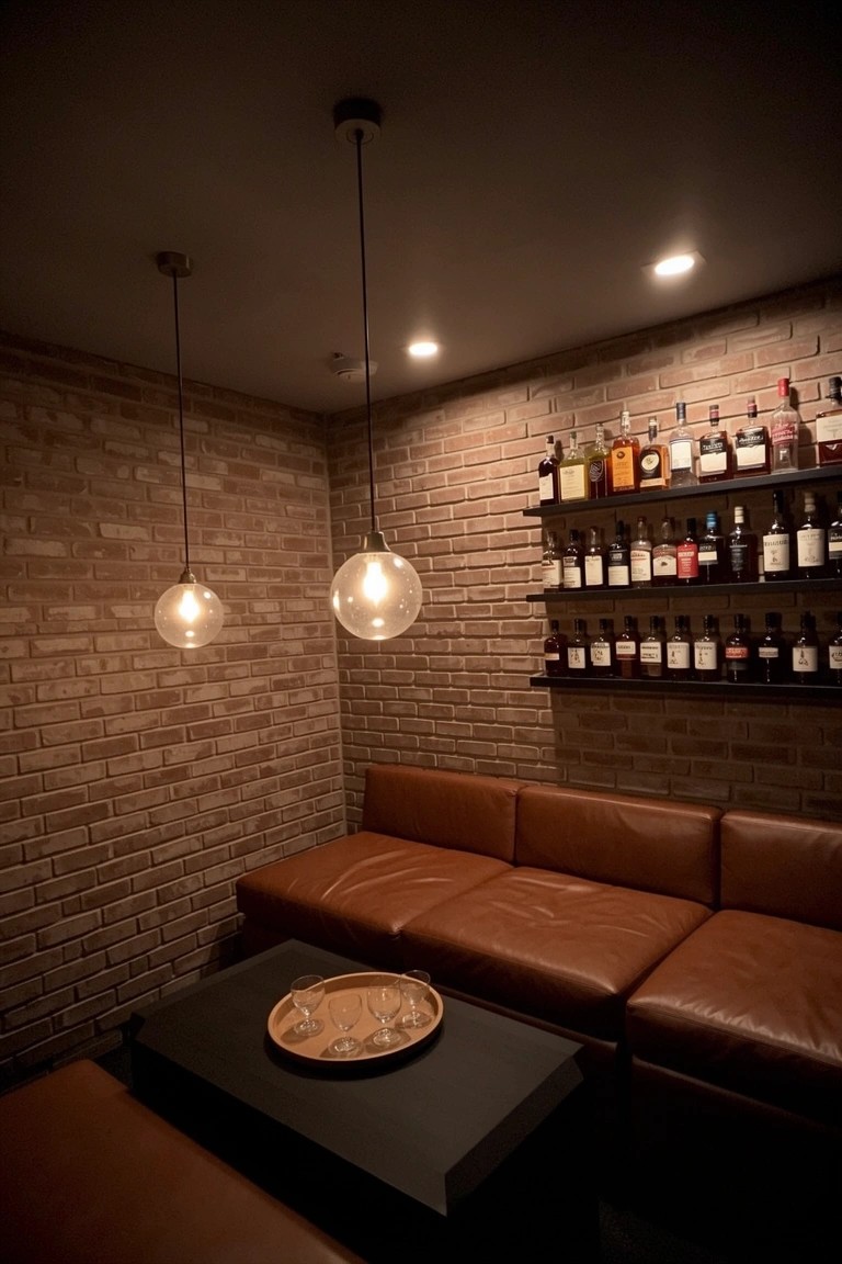 Brick Wall Lounge Corners