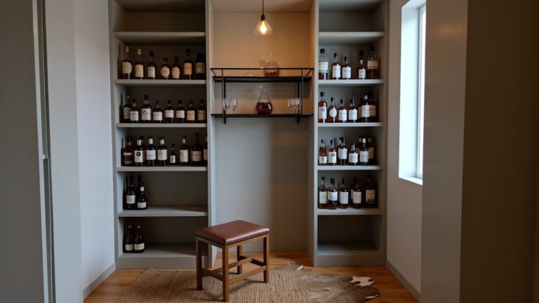 24 Sleek Modern Whiskey Room Ideas For A Clean Aesthetic