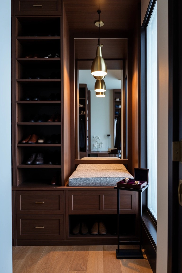 Closet Built-Ins for Shoes