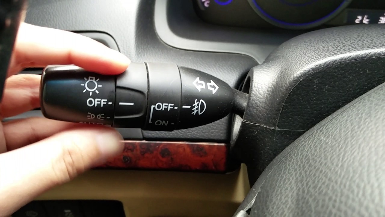 Where Is The Fog Light Switch On A Ford Ka? Read The Answer
